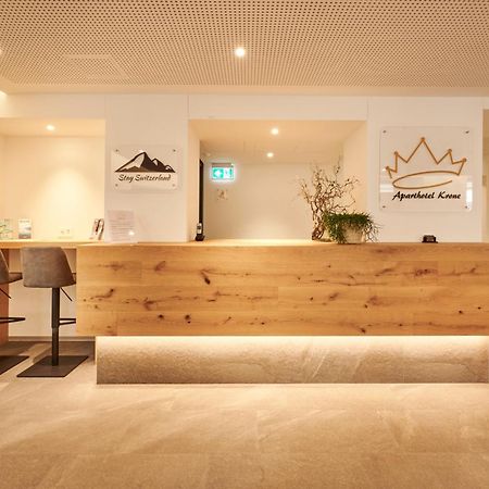 Aparthotel Krone - Self Check-In Unterseen Exterior photo