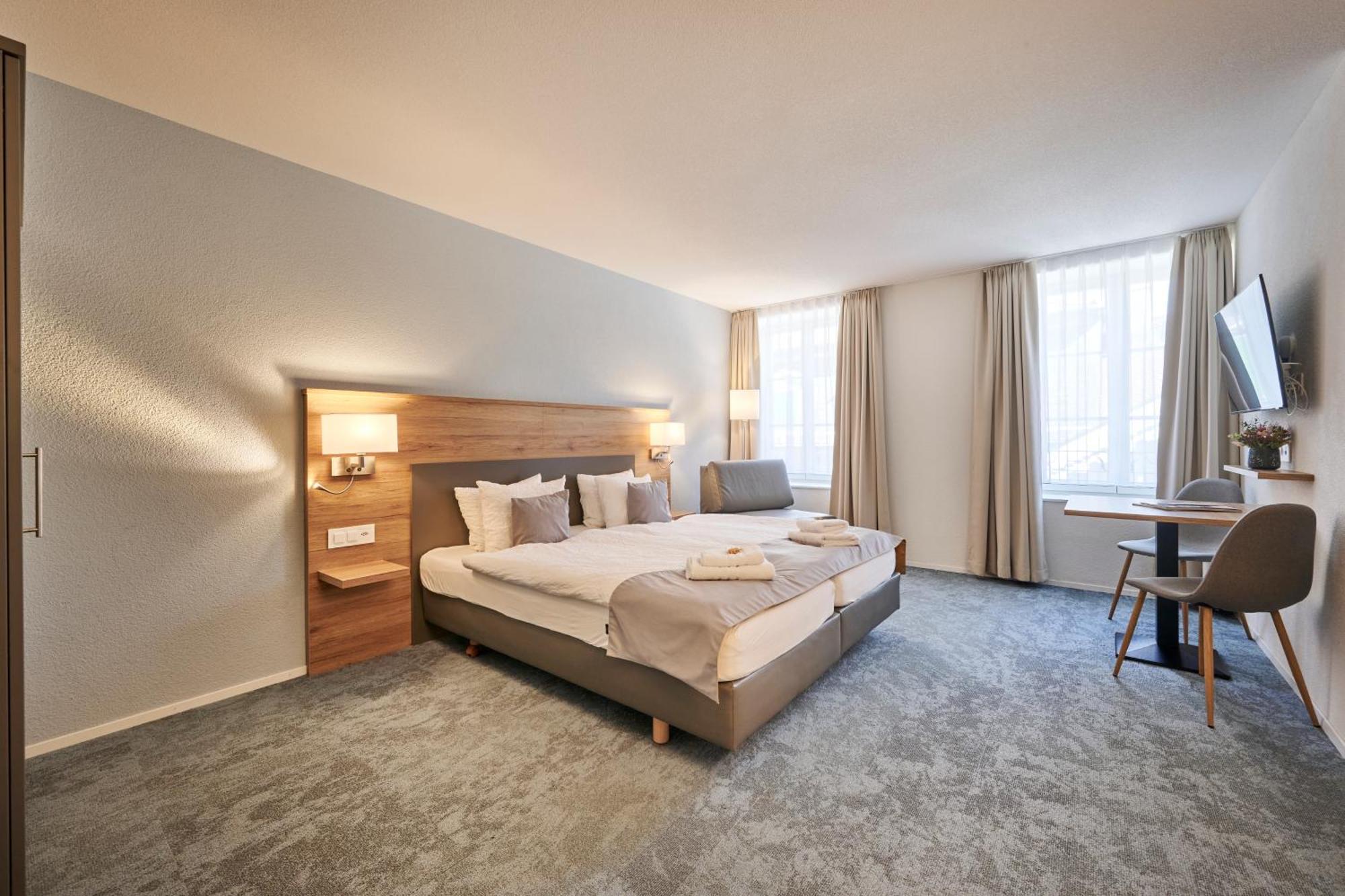 Aparthotel Krone - Self Check-In Unterseen Exterior photo