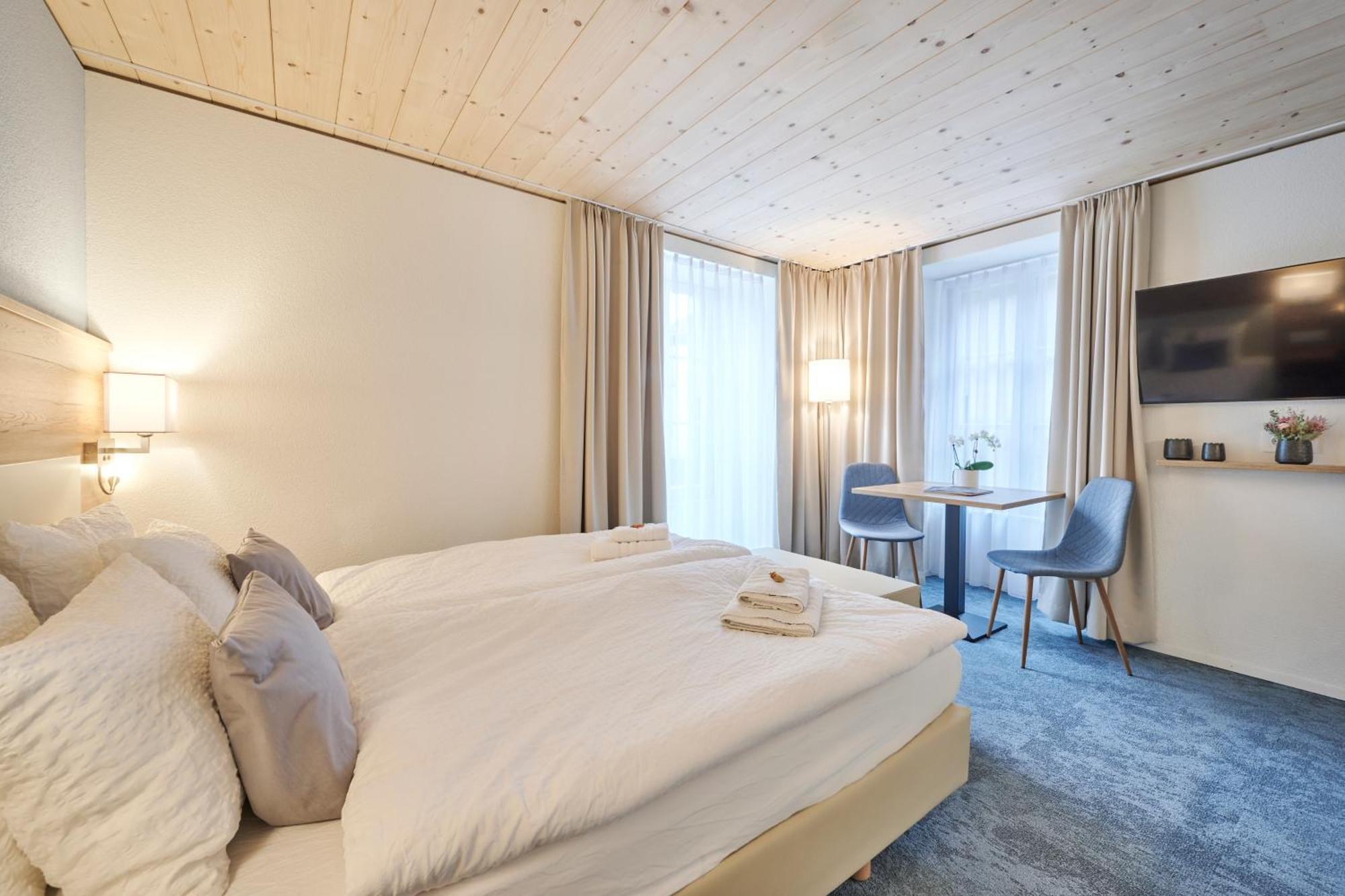 Aparthotel Krone - Self Check-In Unterseen Exterior photo